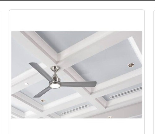 AIRE BY MINKA Bellingham III 52in LED Indoor Brushed Nickel Ceiling Fan 04733 - Picture 2 of 14