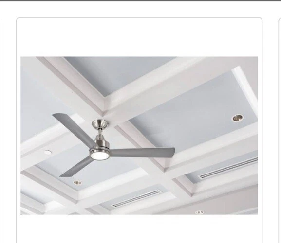 AIRE BY MINKA Bellingham III 52in LED Indoor Brushed Nickel Ceiling Fan 04733 - Image 2 of 4