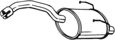 Bosal 148-193 Rear Silencer for Fiat Ford