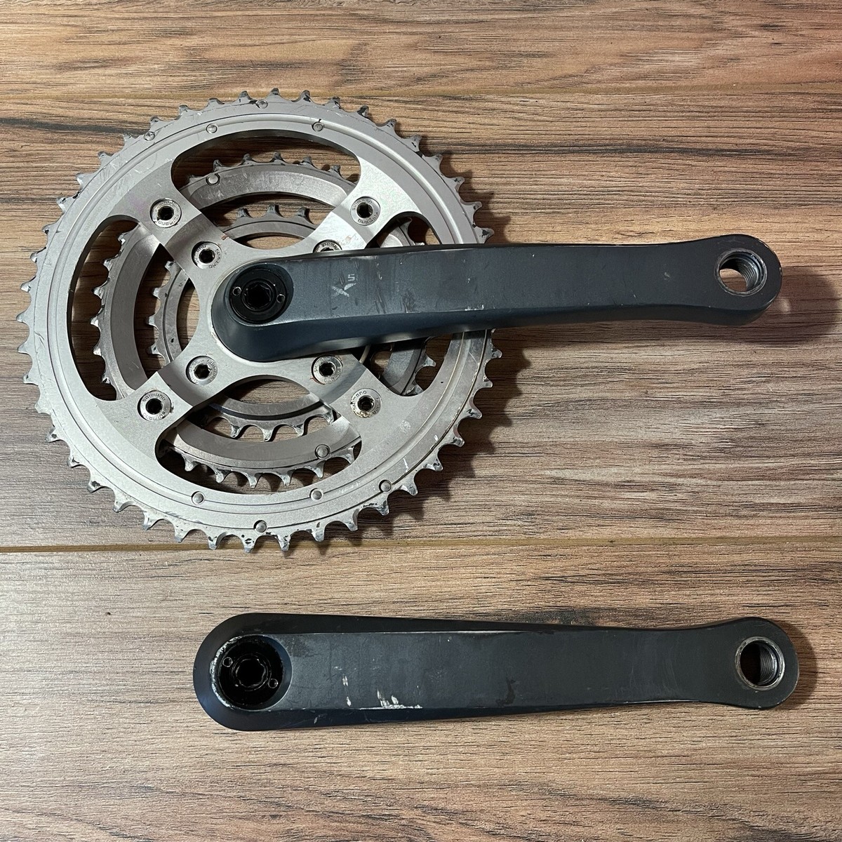 Shimano XTR FC-M950 Triple Crankset 175mm 24 34 46 | eBay