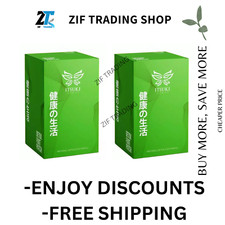 2 X Itsuki Kenko Natural Detox Foot Patch 50 Sachets Herbal Cleansing FREE SHIP