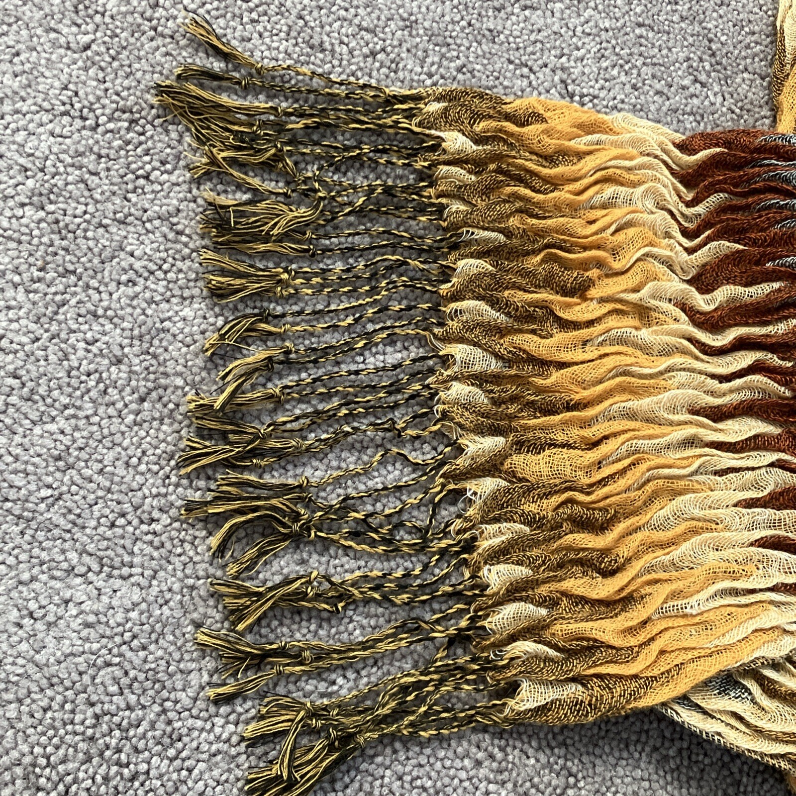 BEAUTIFUL MULTI COLORED STRETCH SCARF - image 4