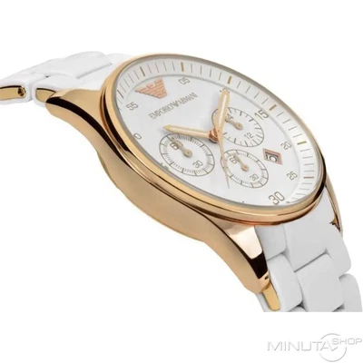 Emporio Armani Sportivo 38mm Rose Gold Stainless Steel Case with  