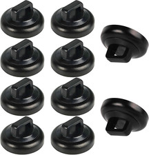 Magnet Zip Tie Mount Clips Magnetic Ties Base 10 Piece, Black