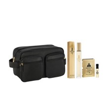 PACO RABANNE 1 MILLION ELIXIR 3pc Set /pouch eau De Toilette 10ml  Parfum 1.5m