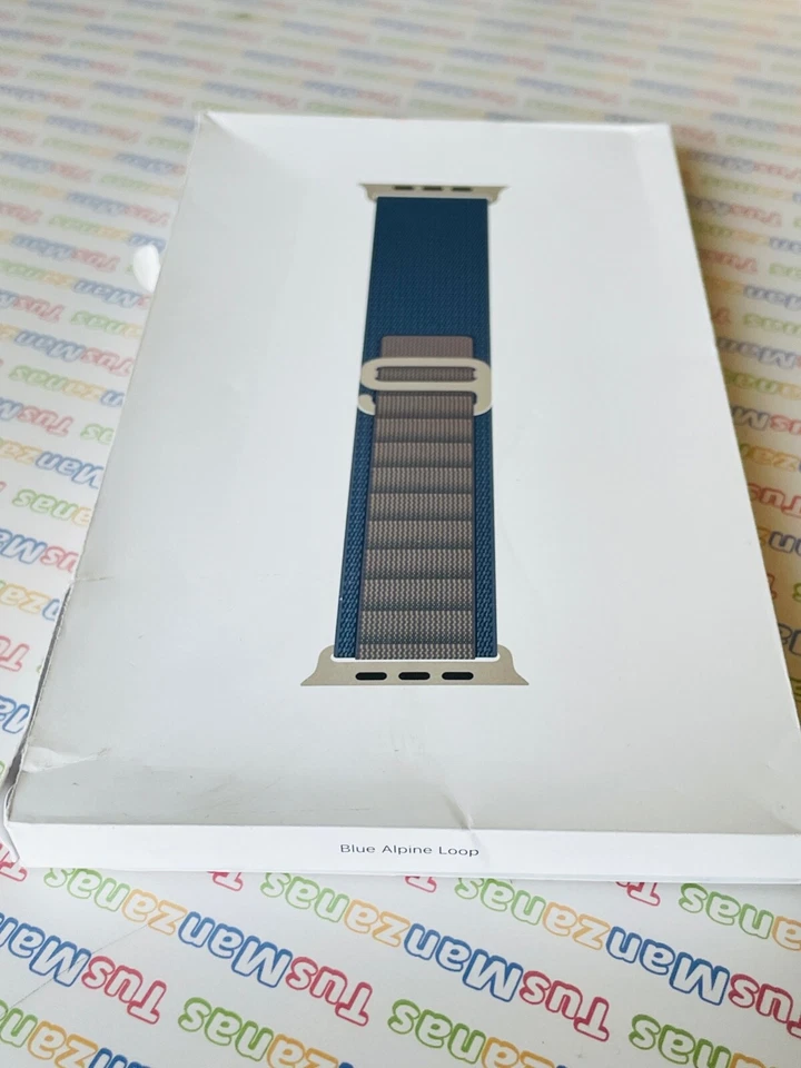 CORREA ORIGINAL APPLE WATCH ALPINE LOOP AZUL S ULTRA 3 2 SERIES 11 46MM - Imagen 2 de 4