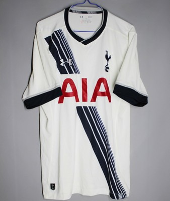 TOTTENHAM HOTSPUR 2015 2016 HOME FOOTBALL SHIRT SOCCER JERSEY UNDER ARMOUR | eBay