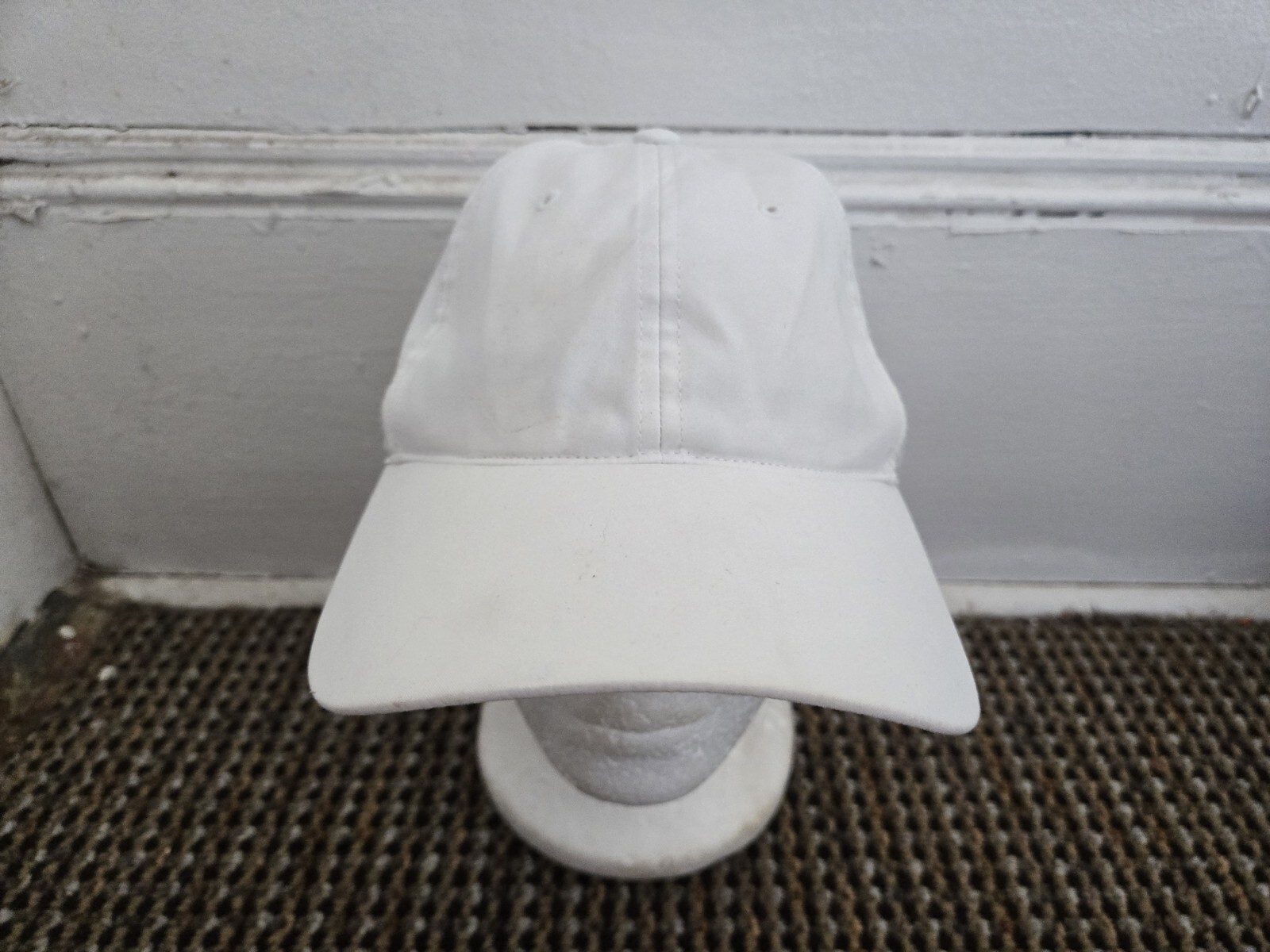 Adidas Hat Cap Adjustable Solid White Lightweight… - image 1