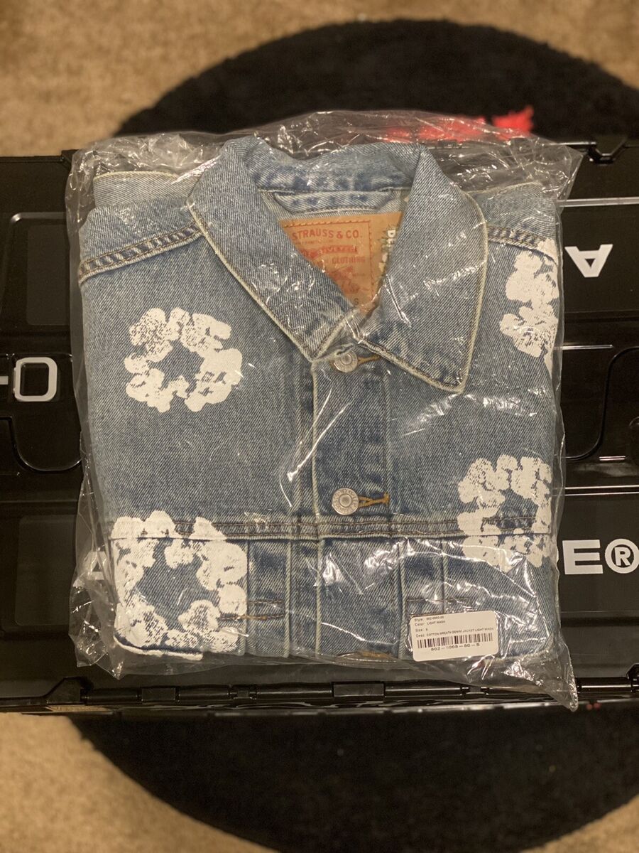 DENIM TEARS x Levi's Vintage Jean Jacket Type-2 All Over DENIM TEARS x Levi's Vintage Jean Jacket Type-2 All Over
