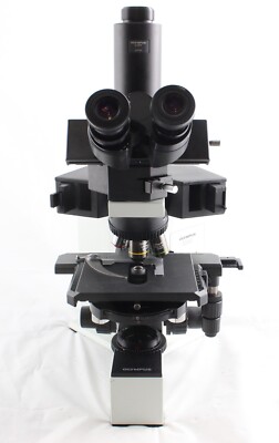 Olympus BX40 1.40 Nomarski DIC POL Darkfield Trinocular Microscope