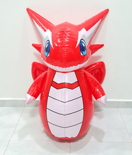 Rare Monkart Legend of Monster Kart Draka Red Dragon Inflatable Bop Bag
