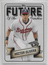 2016 Topps Bunt Future Of The Franchise (Physical) #FF-14 Hector Olivera Braves