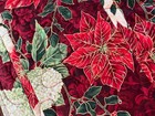 Handcrafted-Quilted Table Runner- NEW Christmas 2024 - Poinsettias, Other Floral — photo 6