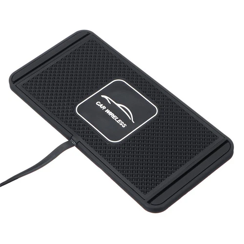 Car Fast Charger Pad Dashboard Mat Holder Stand Charging Mat Auto Accessories