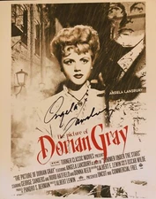 Angela Lansbury - The Picture of Dorian Gray Memorabilia with Autographs & Notes