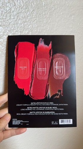 MAC lipstick for everyone Lipcolour Sample of 3 Colors - Picture 2 of 2
