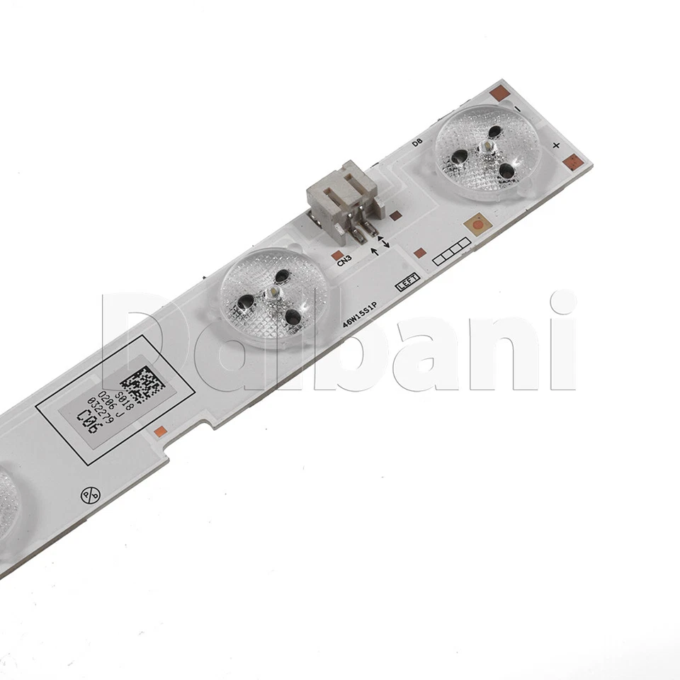 Tira de retroiluminación única LED UDULED0SM018 Magnavox TV 46ME313V/F7 Foto 2 de 2