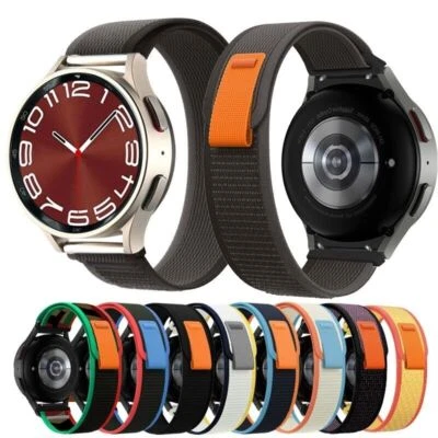 Watch Strap Band For Samsung Galaxy Watch Active 3/4/5/6/7 PRO S3 FE Nylon