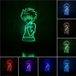 Anime Hunter Led Night Light Killua Zoldyck Figure 7Color ...