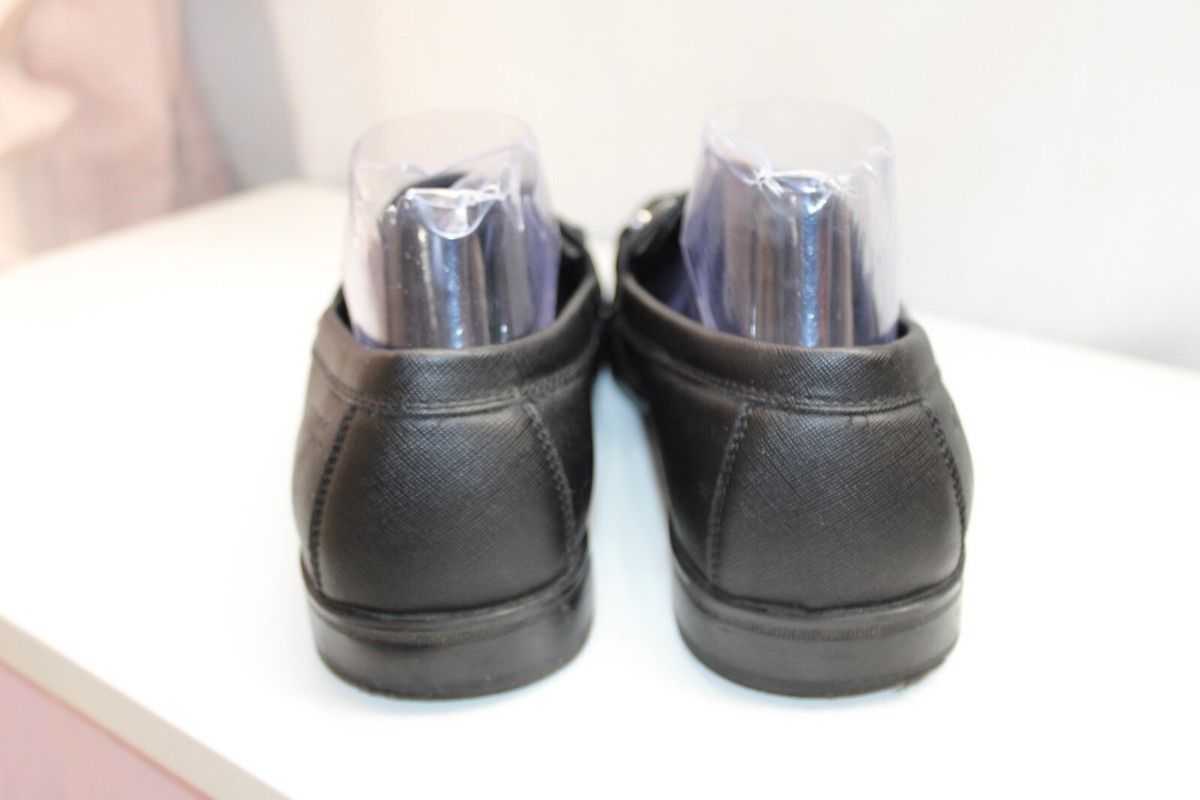 GUESS Black Men’s Slip-On Loafers with Silver Bit Amazon.com | Guess Men main image 3