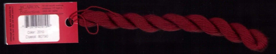Impressions by Caron SILK & WOOL 2010 BURGUNDY 36 yds from Italy Needlework - Image 2 of 2