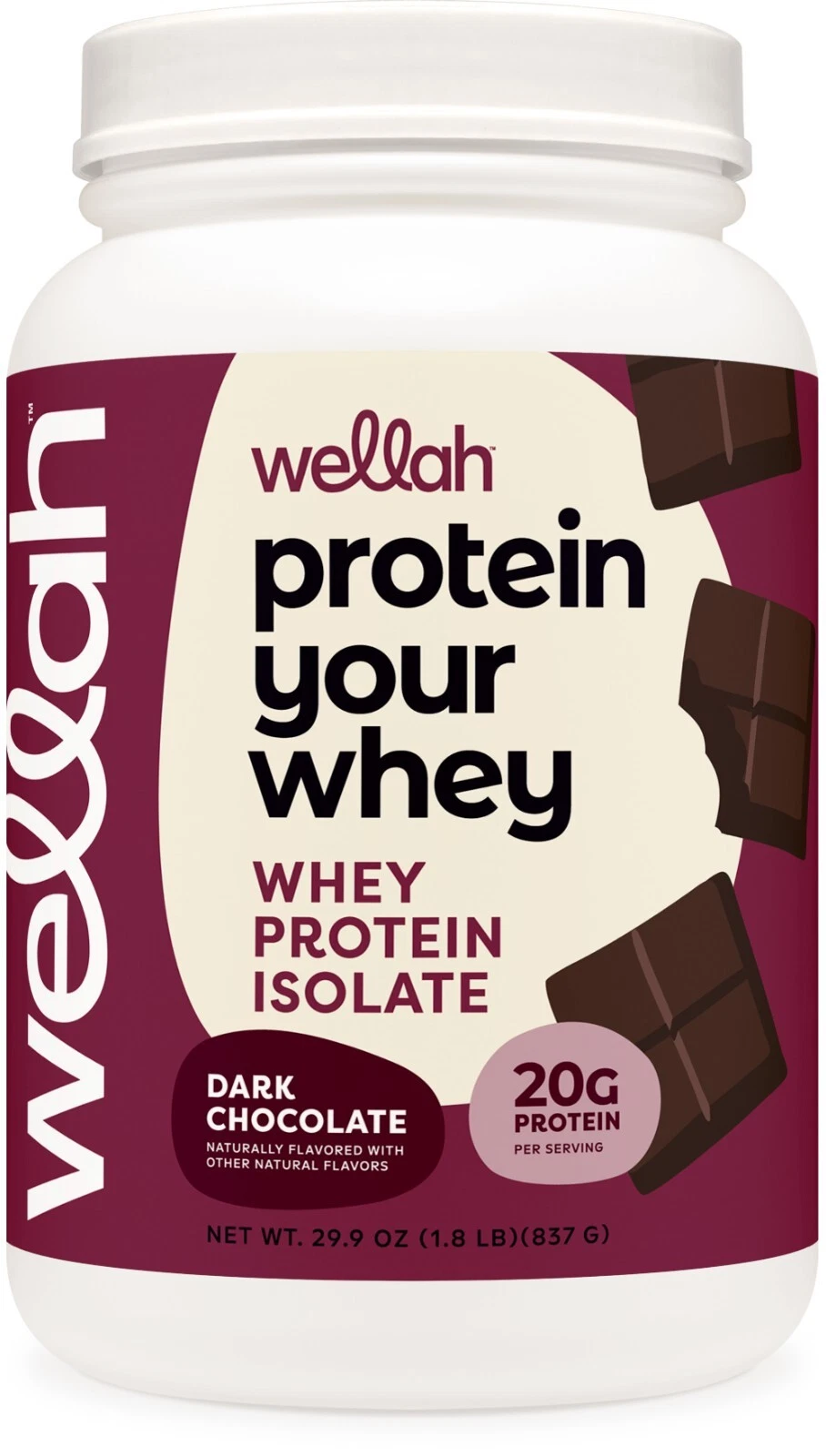 Wellah Whey Container