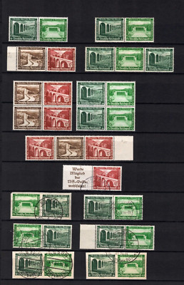 German Empire Lot - Print Set ''Modern Buildings'' (JK-40)