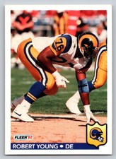 1992 Fleer - #221 Robert Young (RC)
