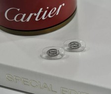 Lunettes CARTIER Nosepad argent montures argentées de remplacement