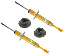 2xFront Shock Absorbers L+R w/ 2xFront Upper Shock Mounts for Audi A4 S4 RS4