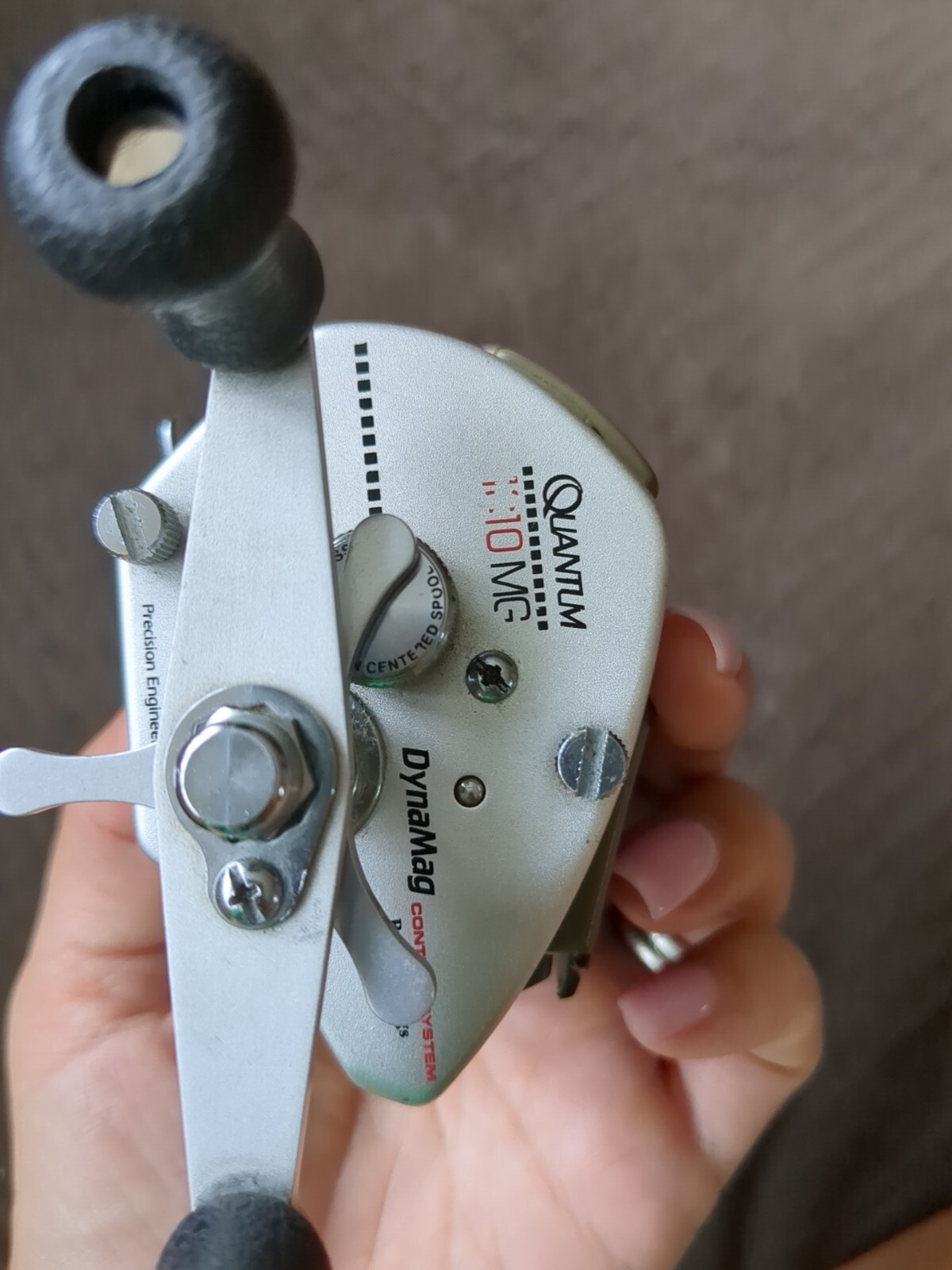 Quantum 1310MG Magnum Gears Baitcast High Speed  DynaMag Fishing Reel. Read Desc