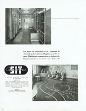  Advertising 0222 a 1950 rubber mats S.I.T 