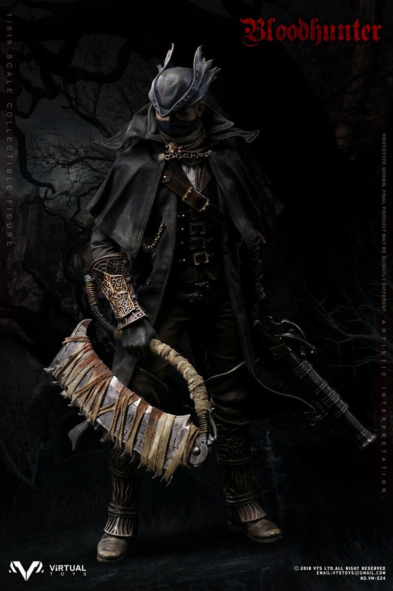 VTS toys 1/6 hunter ブラッドボーン bloodborne VTS TOYS Bloodborne Blood The Hunter 1/6 Action Figures
