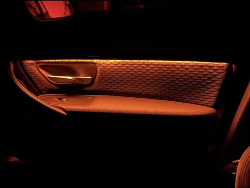LED Ambient Interior Lights Black Door Trims BMW 3 Series F30 F31 320 325 330 35 - Picture 8 of 12