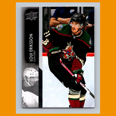 Loui Eriksson #506 2021 Upper Deck Arizona Coyotes Hockey Card NHL NM