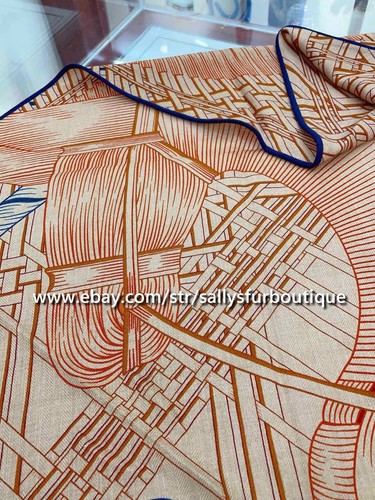 Sallys Boutique 70% Cashmere 30% Silk Wrap Scarf Knit Horse Print Triangle Shawl - Picture 65 of 66