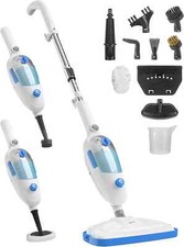 Steam Mop for Floor Cleaning - 10In1 Multi Purpose Handheld Steamer w/Accesories