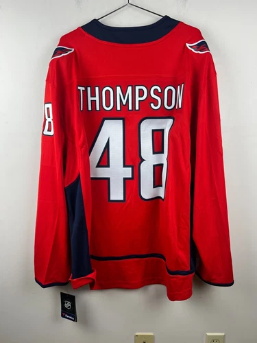 Washington Capitals Thompson #48 NHL Fanatics Breakaway Home Jersey Red Men’s 2X - Picture 2 of 9