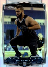 2014 Topps Chrome Refractor Football (Pick Card From List) 12-24