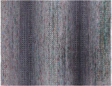 Hand Knotted Wool & Silk Savannah Grass Rug 7' 11" X 10' 1" - Q20349