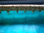 Seashell Art Basket-Capiz Shell-Handmade-24"-Decorative Edging-Philippines — photo 8
