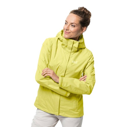 Jack Wolfskin Seven Lakes Women's Jacket - Yellow - EU S