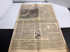 The Tennessean August,21,1977 Elvis NASA