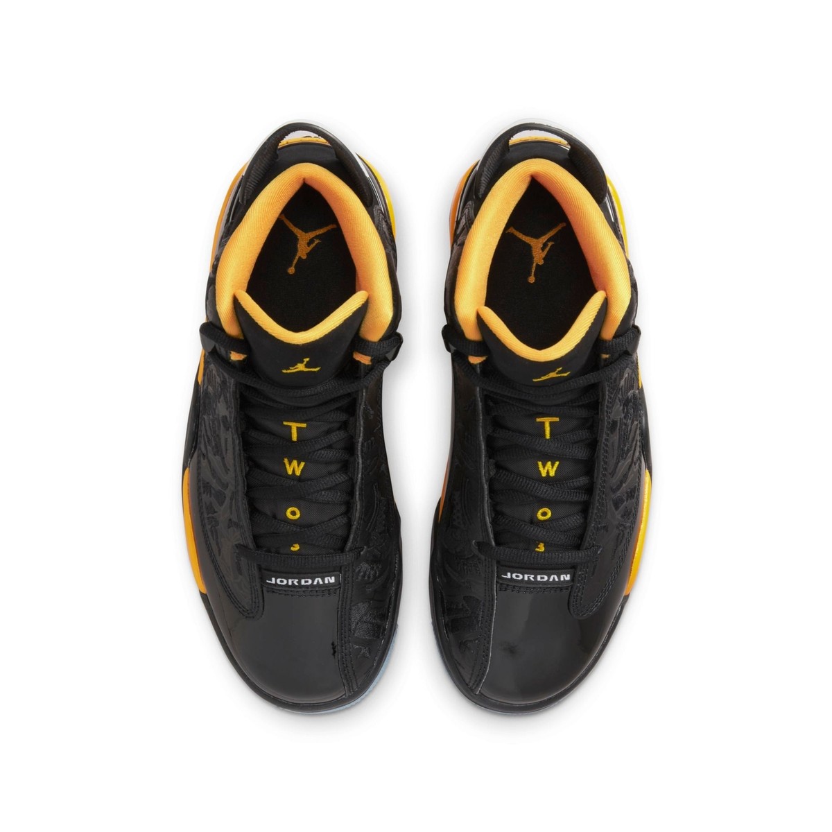 DV1360-017] Grade School Air Jordan DUB ZERO GS 'BLACK TAXI