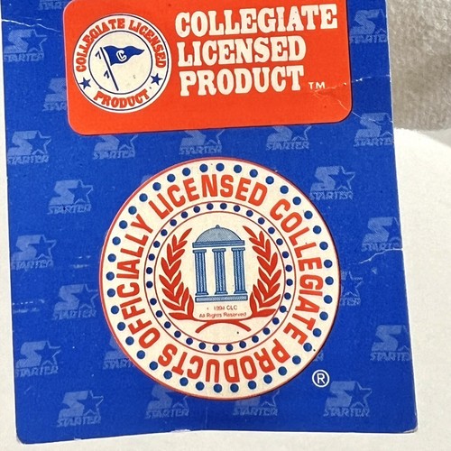 Vintage 90s Starter Cap Duke Blue Devils Snapback Hat Deadstock Hoopla Gear NCAA - Picture 16 of 16