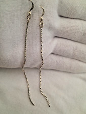 Sterling Silver Chain Earrings Drop Dangle ALEX POLIZZI STYLE