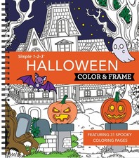 Color Frame - Halloween Coloring Book