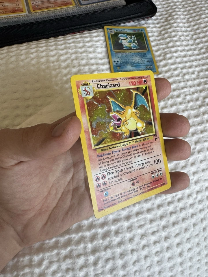 Complete 151 Pokémon Base Set Collection –LP/MP w/ Few HP – Charizard – 30 Holos - Image 4 of 4