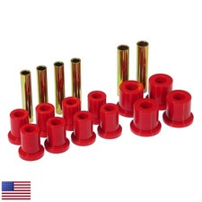 Prothane (7-1007) 71-87 GM K10-30 4wd Front Spring Bushings - Red