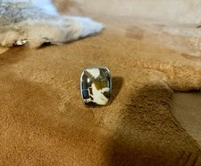 Peanut Wood Jasper Sterling Ring